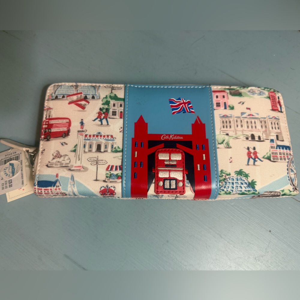 Cath Kidston Colorful London-Themed Wallet